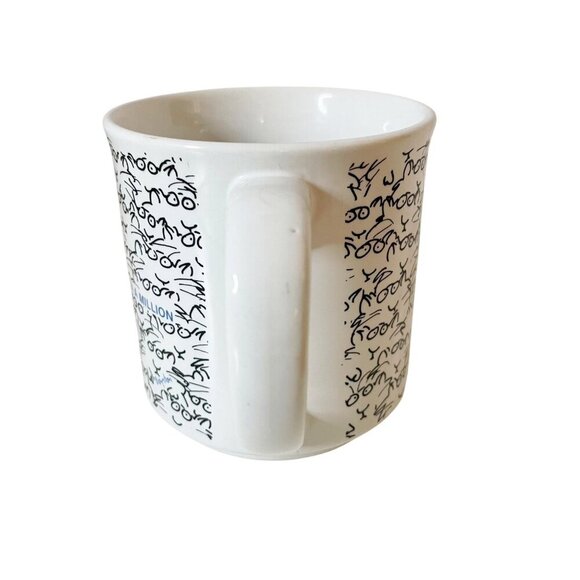 Vintage Sandra Boynton Coffee Mug Cup "Your One in a Million" Red Heart Balloon - Picture 3 of 8